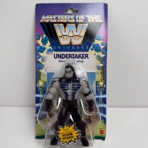 Masters of the Universe WWE Undertaker Action Figure Glow Skeleton